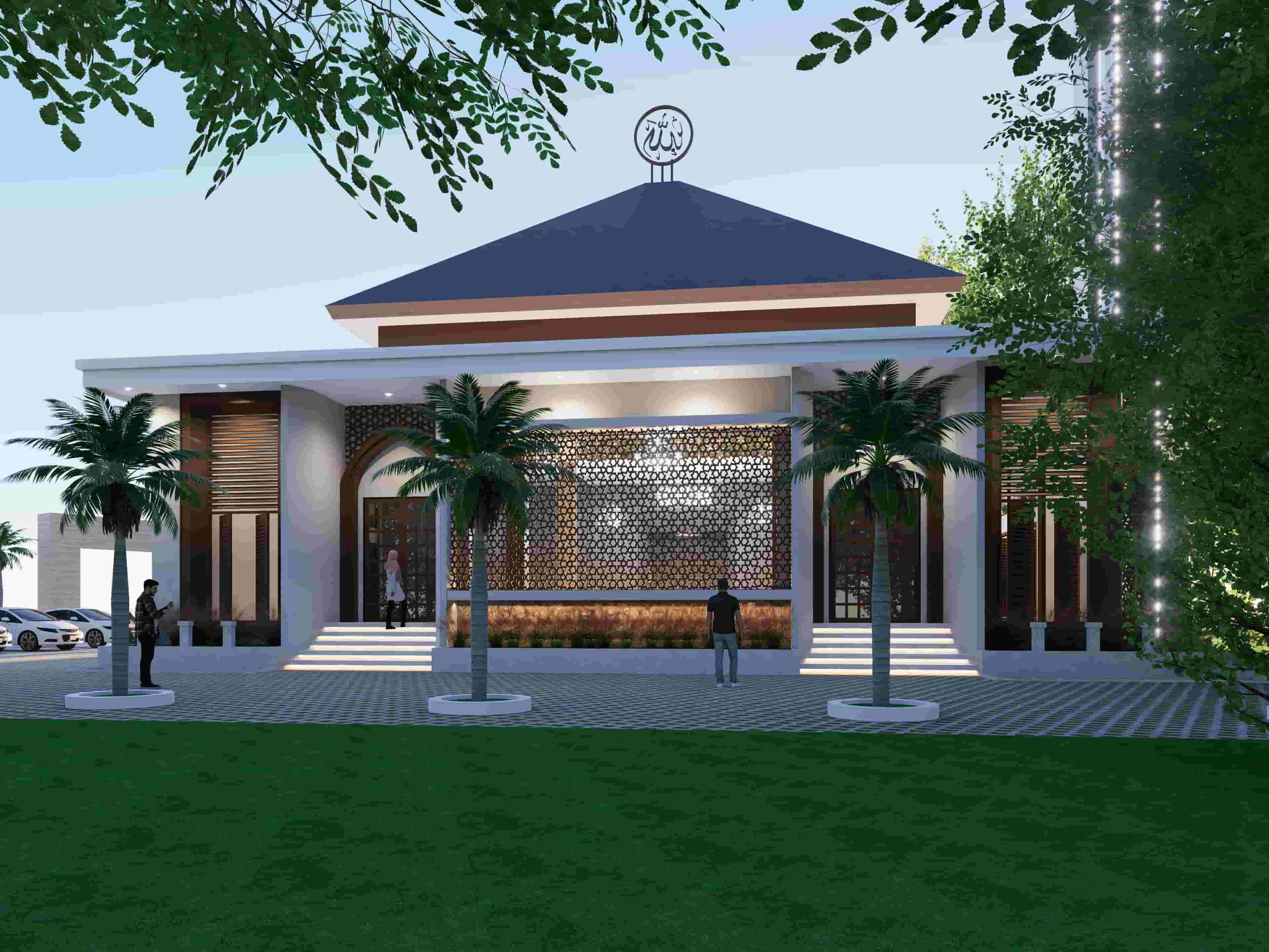 Desain Masjid Minimalis oleh Darawa Studio